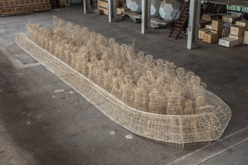 ai weiwei don quixote musac leon spain exhibition artworks installations sculptures