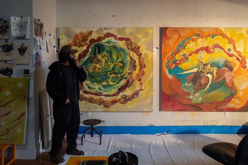 asif hoque hypeart visits paintings art artwork
