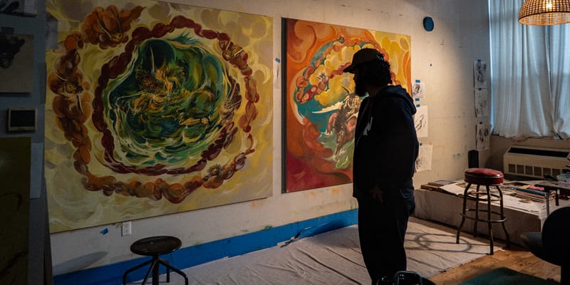 asif hoque hypeart visits paintings art artwork