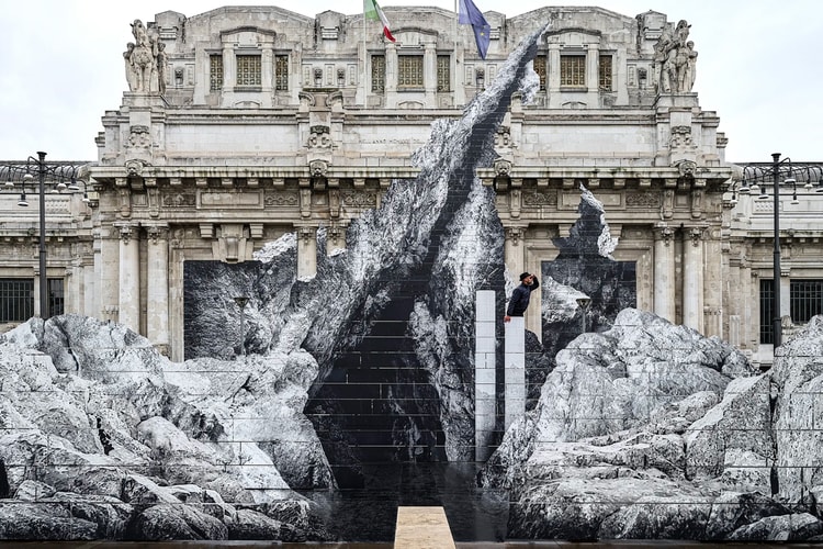 Jr and Avant Arte to Release a Limited-Edition Print Based on His Milano Centrale Installation