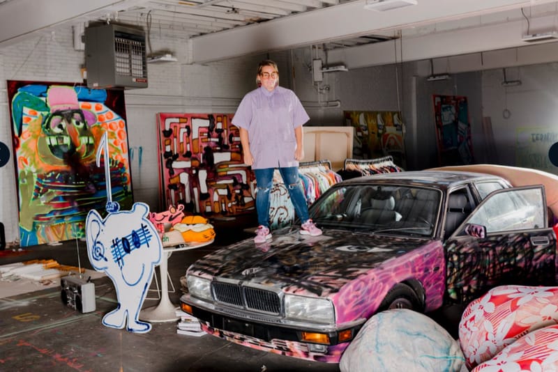 katherine bernhardt feature interview spotlight david zwirner exhibition pokemon paintings