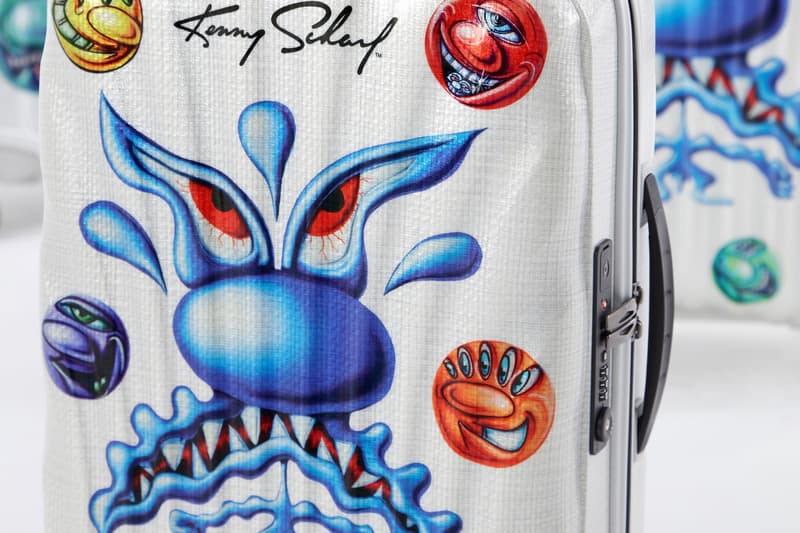 kenny scharf samsonite suitcase c lite collection