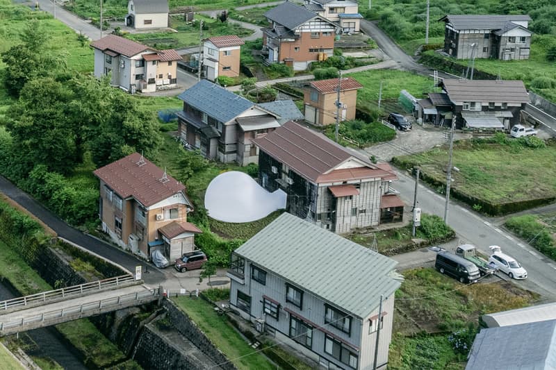 MAD Architects "Ephemeral Bubble" Installation Echigo-Tsumari Art Triennial Festival Japan