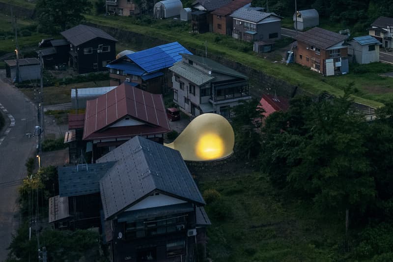 MAD Architects "Ephemeral Bubble" Installation Echigo-Tsumari Art Triennial Festival Japan