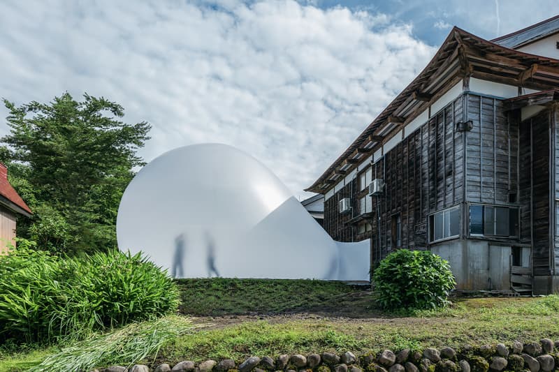 MAD Architects "Ephemeral Bubble" Installation Echigo-Tsumari Art Triennial Festival Japan