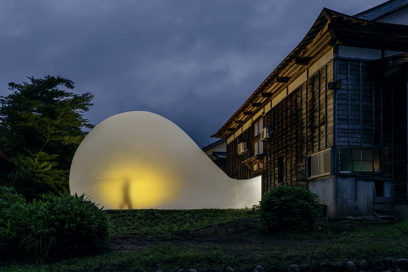 MAD Architects "Ephemeral Bubble" Installation Echigo-Tsumari Art Triennial Festival Japan